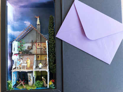 "Szenen einer Ehe" - 3D-Geschenkbox