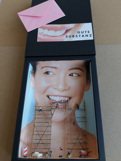 "Gute Substanz" - 3D-Geschenkbox