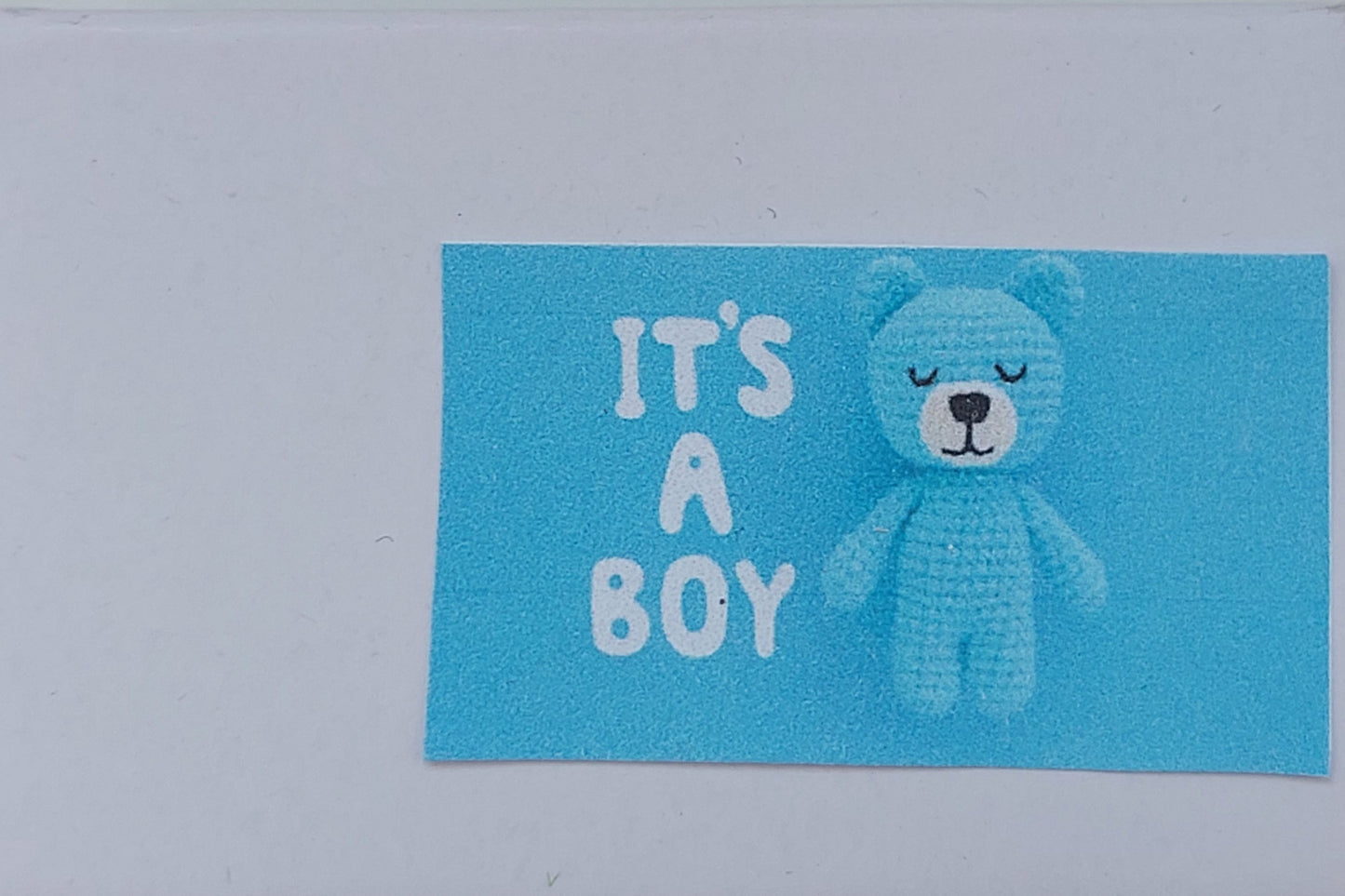 "It´s a boy" - Minibox