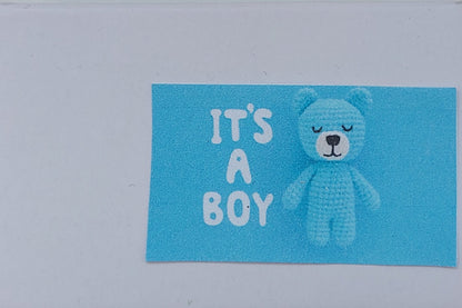 "It´s a boy" - Minibox