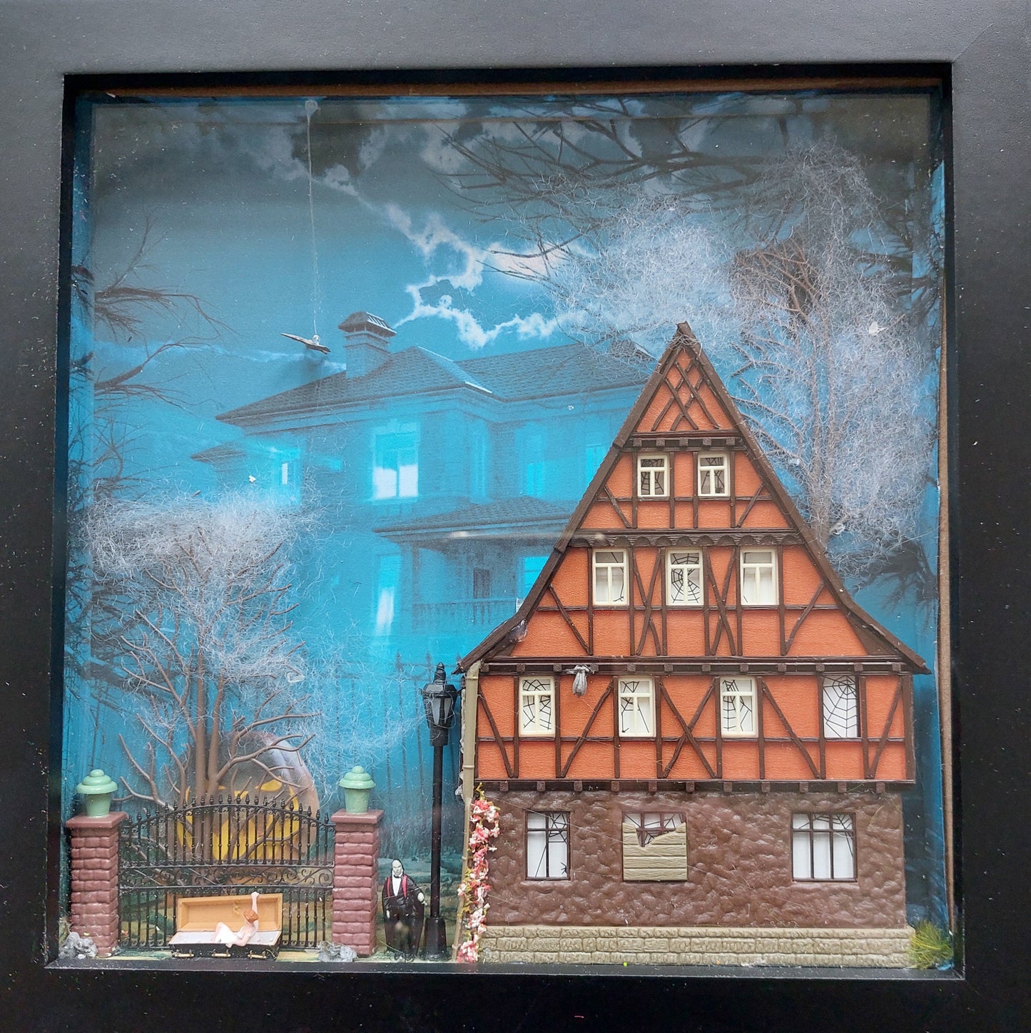 "Um Mitternacht"- Großes 3D-Bild