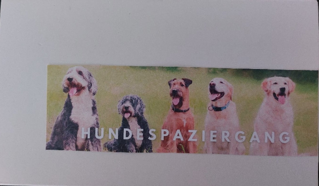 "Hundespaziergang" - Geschenkbox für Hundeliebhaber